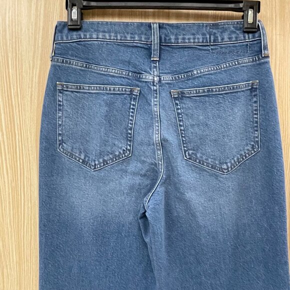 J. Crew Slim Wide Jeans Size 4 Tall - Picture 6 of 7